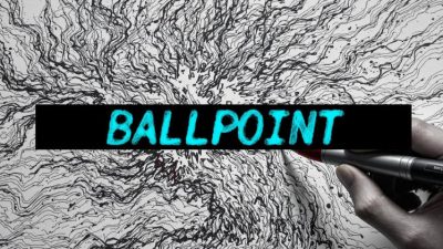 Aescripts Ballpoint V1.2.1 sketch effect plugin for After Effects and Premiere Pro