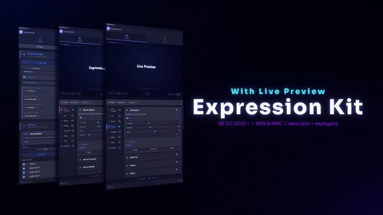 Aescripts Expression Kit v1.0.0 After Effects Plugin Free Download