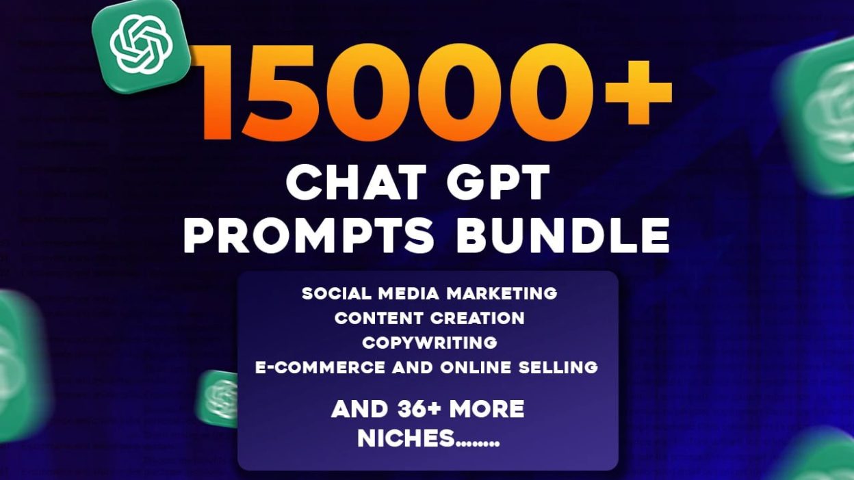 15000+ ChatGPT Prompts Bundle