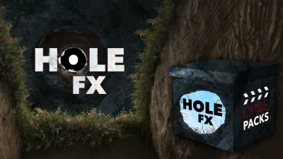 CinePacks Hole FX | Premium Video Overlays & Transitions